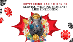 Cryptorino Casino online: serving winning moments like fine dining